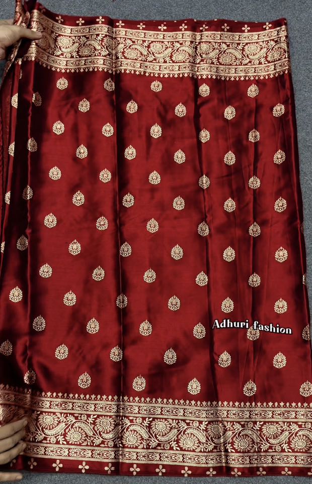 Original Bridal Banarasi Japanese Silk Saree