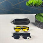 ৪৯০ টাকায় দুইটি চশমার কম্বো প্যাকেজ sunglass & night vision combo