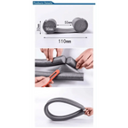 Door bottom sealing strip