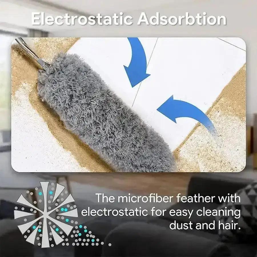 Feather Duster Dusting Brush-লম্বা ডাস্টার