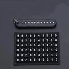 Key Ring with Phone Number