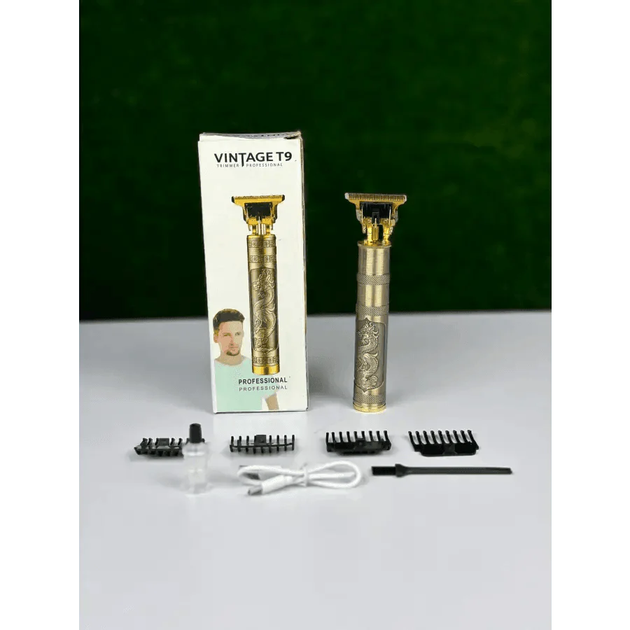 Rechargeble Vintage T9 Trimmer - রিচার্জেবল
