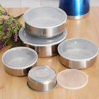 Stainless Steel Food Box 5 in 1