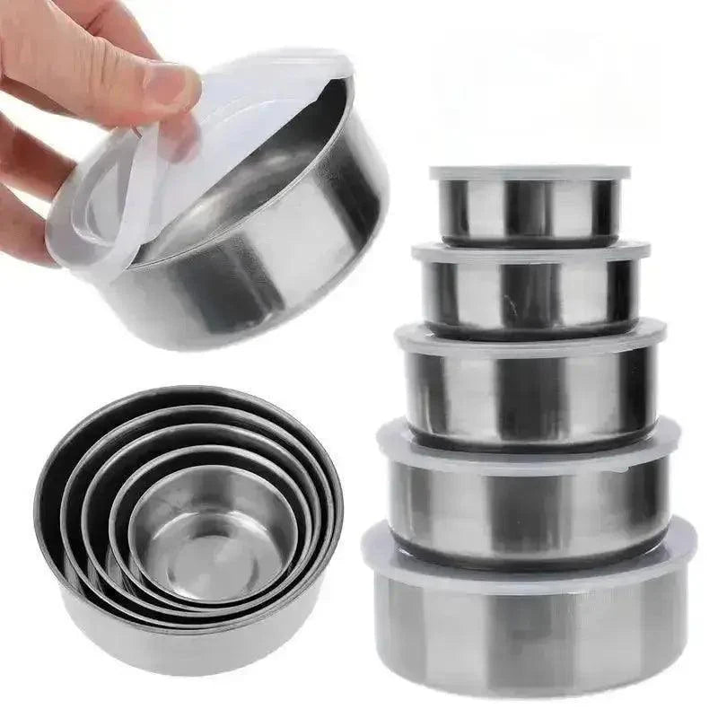 Stainless Steel Food Box 5 in 1