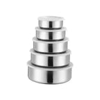 Stainless Steel Food Box 5 in 1