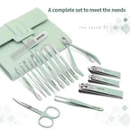 Stainless Steel Nail Cutter Tool Set 16pcs/set
