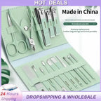 Stainless Steel Nail Cutter Tool Set 16pcs/set