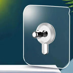Transparent hook with nut