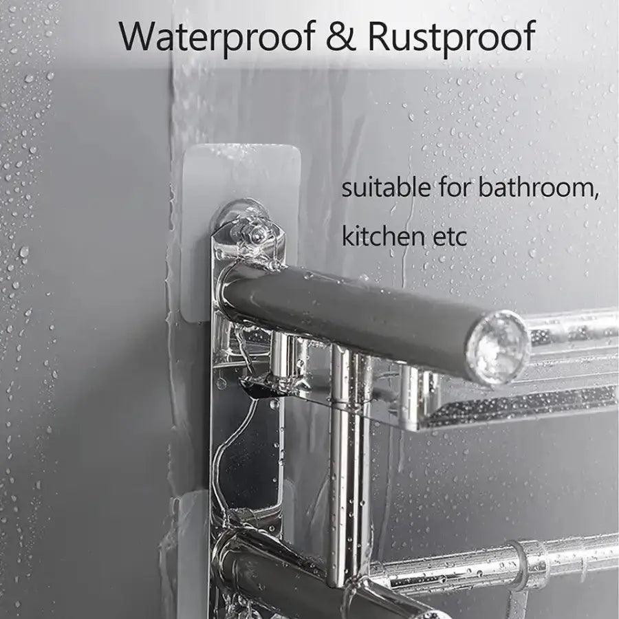 Transparent hook with nut