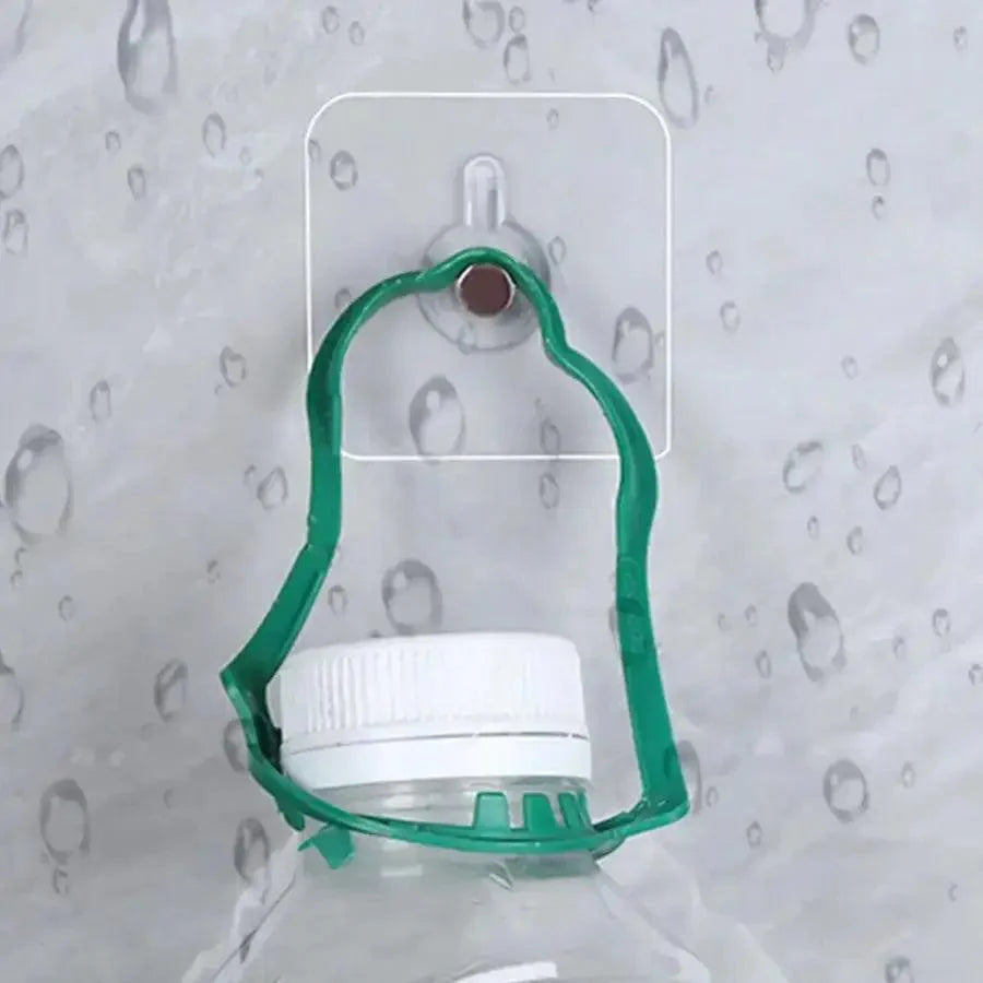 Transparent hook with nut